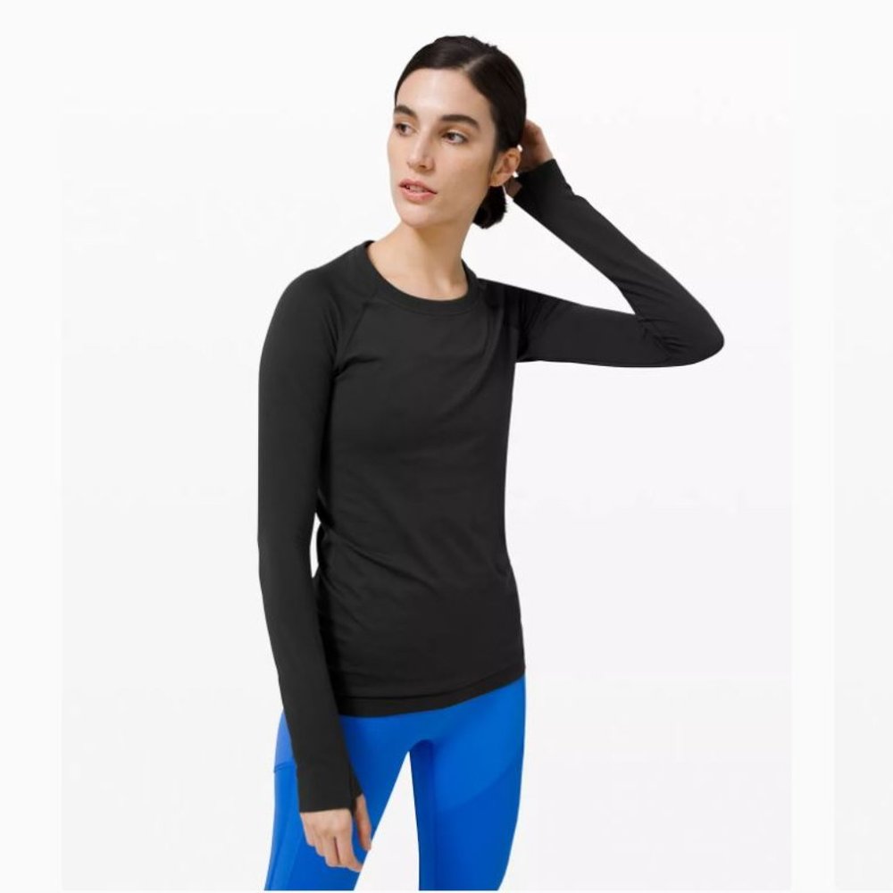 Lululemon Swiftly Tech Long Sleeve Shirt Black